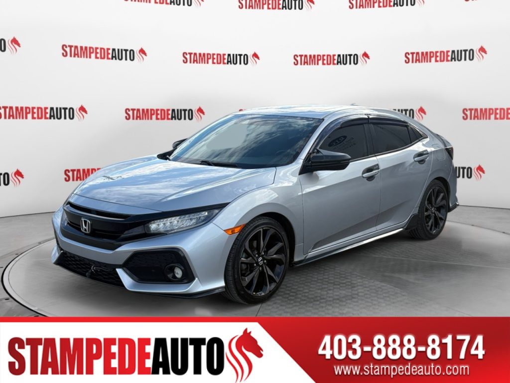2018 Honda Civic Hatchback Sport Touring | LEATHER HEATED SEAT | BLUETOOTH | NAV | LANE & BLINDSPOT ASSIT | REAR HEATED SEATS | Stampede Auto