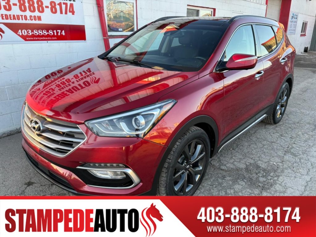 2018 Hyundai Santa Fe Sport 2.0 T UNTIMATE | AWD | LEATHER | POWER/HEATED/COOLED SEAT | PANORAMIC ROOF | Stampede Auto