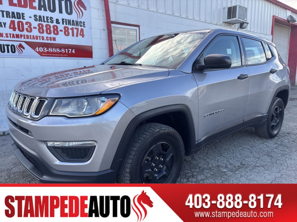 2018 Jeep Compass SPORT | 4X4 | 2.4L | BLUETOOTH | USB | ALLOY WHEELS | Stampede Auto