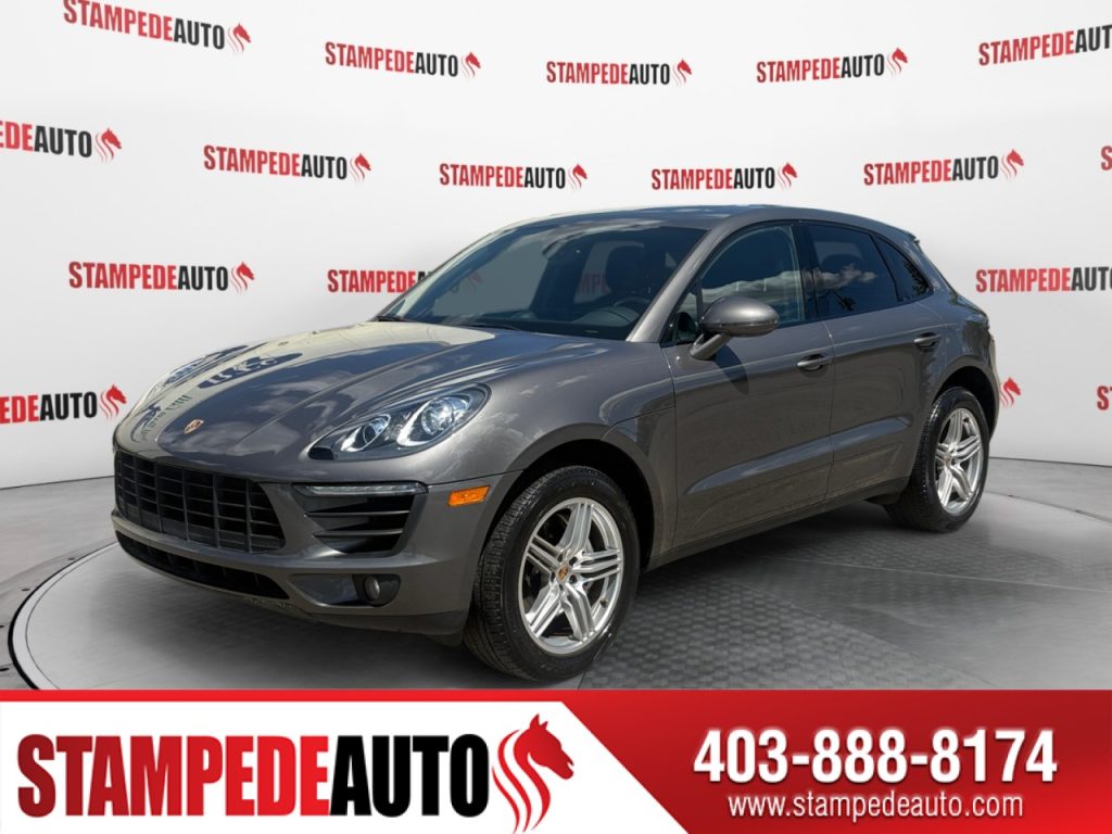 2018 Porsche Macan S | HEATED AND COOLED SEATS | LANE KEEP ASSIT | NAV | BLINDSPOT | LEATHER INTERIOR | Stampede Auto