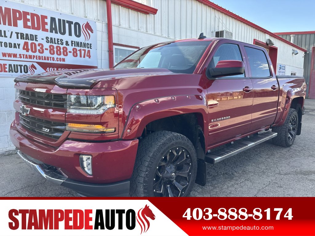 2018 Chevrolet Silverado 1500 LT | 4X4 | CREW CAB | 5.3L V8 | HEATED SEATS | TONNEAU COVER | FENDER FLARES | Stampede Auto
