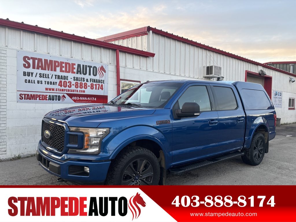 2018 Ford F-150 XLT | SPORT | 4X4 | SUPERCREW | TOPPER | ECOBOOST | Stampede Auto