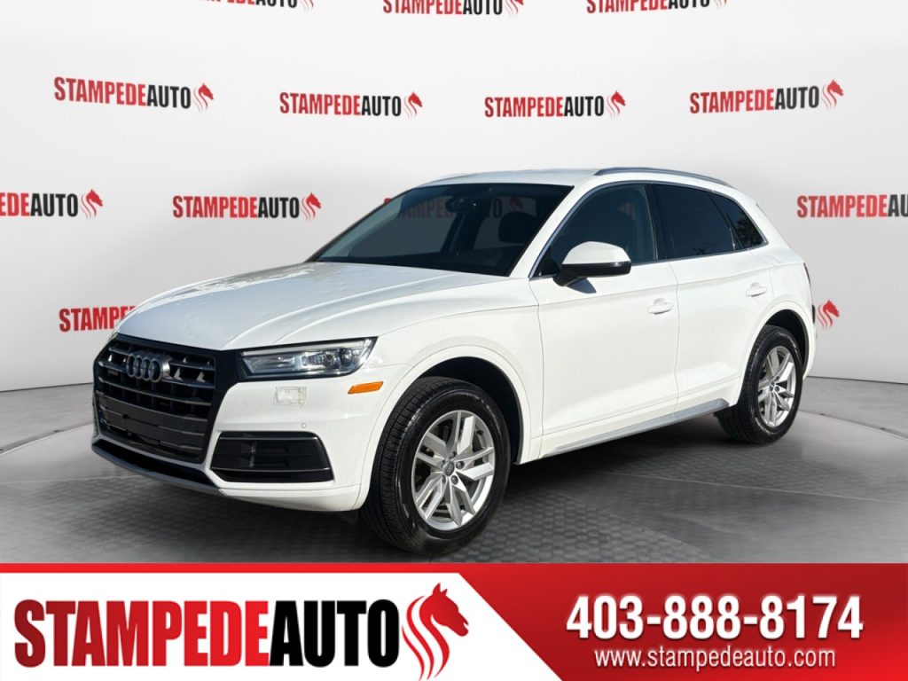 2019 Audi Q5 LEATHER SEATS | HEATED SEATS | HEATED STEERING WHEEL | POWER LOCKS | NAVIGATION | APPLE CAR PLAY | 2 KEY FOBS | | Stampede Auto