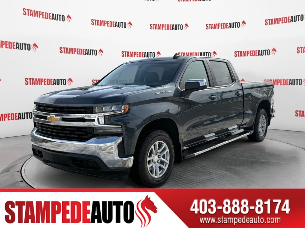 2019 Chevrolet Silverado 1500 LT | 4X4 | V8 | LEATHER | POWER SEAT | HEATED SEATS | HEATED STEERING WHEEL | TOW/TRAILER PKG | POWER TAILGATE RELEASE | DUAL CLIMATE CONTROL | CREW CAB | STEERING WHEEL CONTROLS | STEP BOARDS | Stampede Auto
