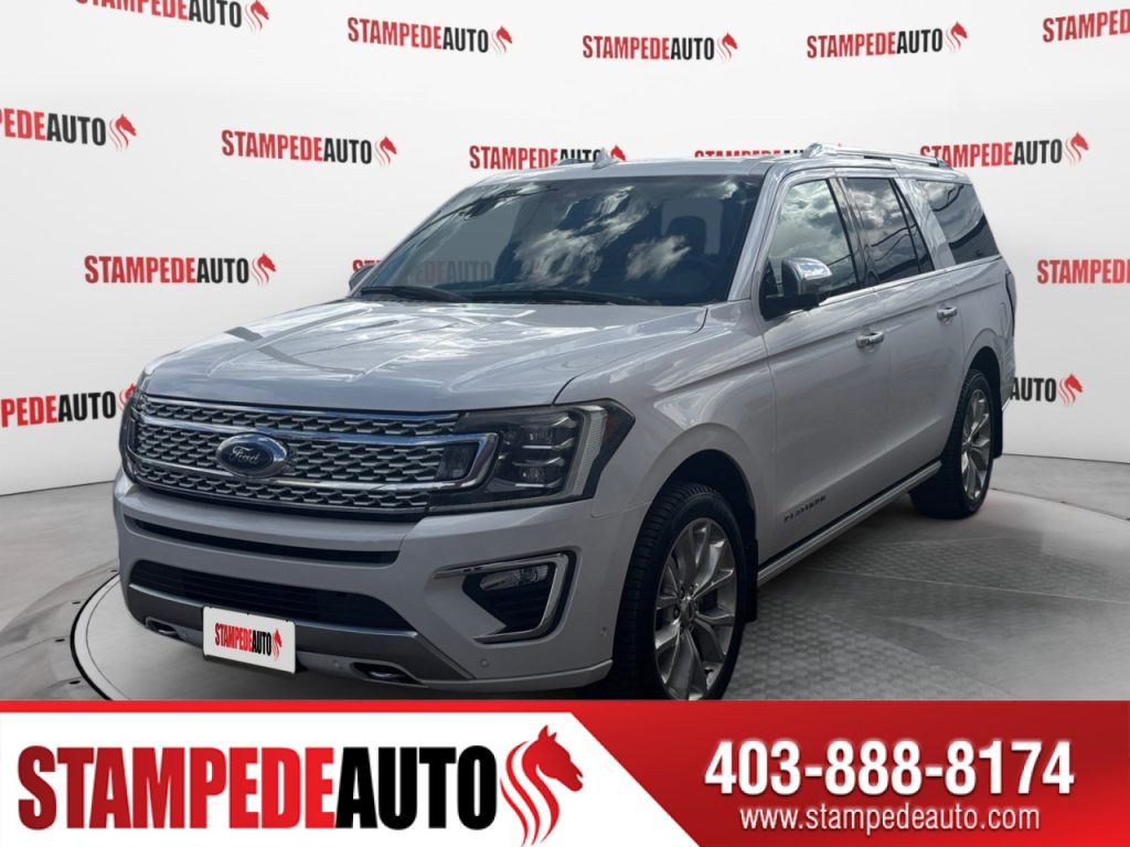 2019 Ford Expedition Platinum Max | COOLED & HEATED LEATHER SEATS | NAV | BLUETOOTH | PANORAMIC SUNROOF | 7 PASSENGER | REMOTE STARTER | Stampede Auto