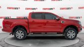 2019 Ford Ranger LARIAT | 4X4 | SUPER CREW CAB | LEATHER | POWER/HEATED SEATS | USB PORTS | STEERING WHEEL CONTROLS | SOFT TONNEAU | SPRAY IN BEDLINER | Stampede Auto