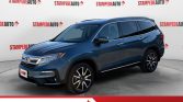 2019 Honda Pilot Touring 7-Passenger | AWD | V6 | LEATHER INTERIOR | SUNROOF | REAR ENTERTAINMENT | POWER/HEATED/COOLED SEATS | DUAL CLIMATE CONTROL | REAR CLIMATE CONTROL | USB | BLUETOOTH | HEATED STEERING WHEEL | Stampede Auto