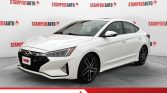 2019 Hyundai Elantra Sport | LEATHER SEATS | HEATED SEATS | HEATED STEERING WHEEL | POWER WINDOWS | POWER LOCKS | BLUETOOTH | SUNROOF | WINTER TIRES AND RIMS | Stampede Auto