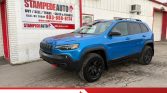 2019 Jeep Cherokee Trailhawk | AWD | LEATHER | SUNROOF | POWER HEATED/COOLED SEAT | POWER HATCH | USB | BLUETOOTH | Stampede Auto