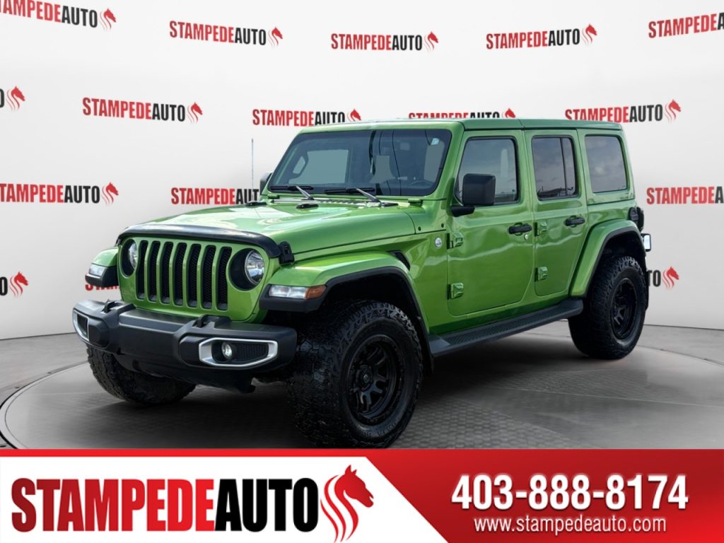 2019 Jeep Wrangler Unlimited Sahara | 4X4 | AUTOMATIC | HEATED SEATS | DUAL CLIMATE CONTROL | BLUETOOTH | 4 DOOR | REMOVABLE ROOF | STEERING WHEEL CONTROLS | Stampede Auto