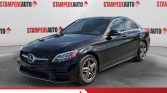 2019 Mercedes-Benz C-Class C 300 | AWD | TURBO | LEATHER | HEATED SEATS | NAV | SUNROOF | BLUETOOTH | Stampede Auto