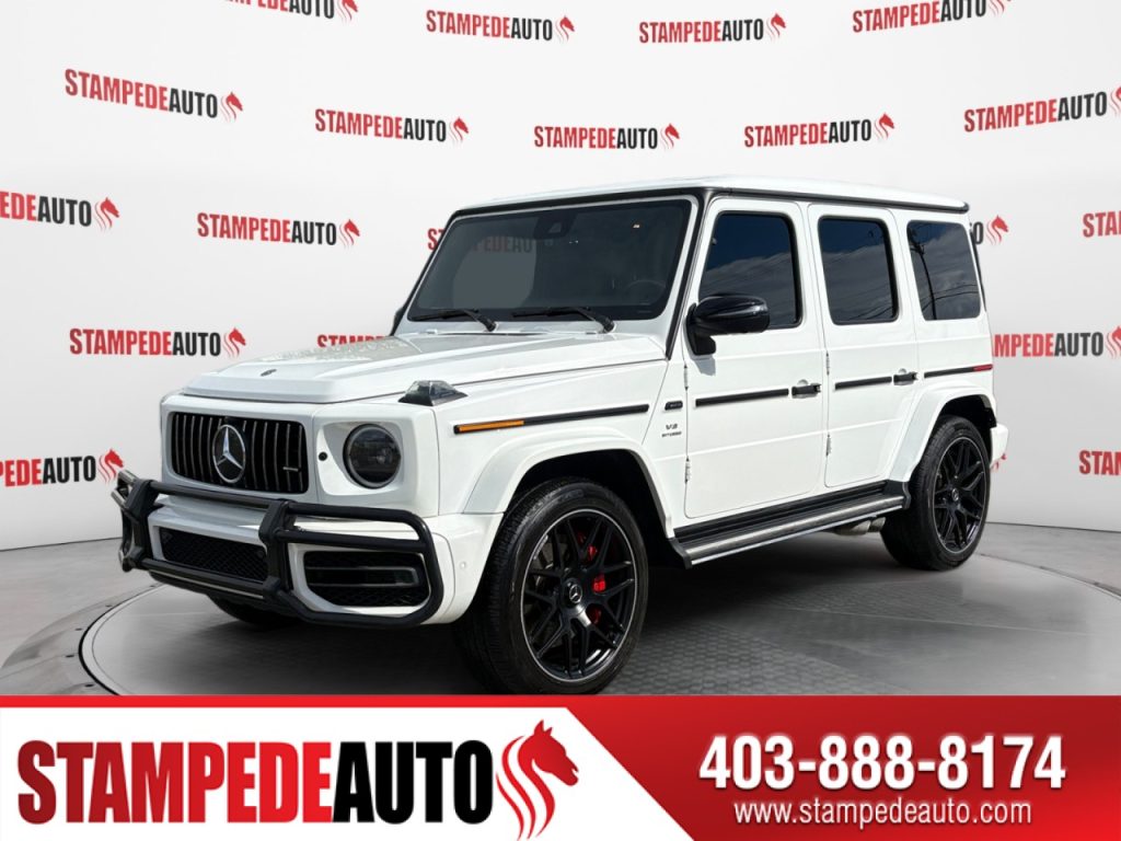 2019 Mercedes-Benz G-Class AMG G 63 | CARBON FIBRE INTERIOR | ALCANTARA ROOFLINER | HEATED AND COOLED SEATS | SUNROOF | Stampede Auto