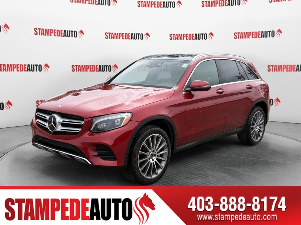 2019 Mercedes-Benz GLC 300 | AWD | LEATHER | SUNROOF | POWER SEAT | HEATED SEATS | NAVIGATION | STEERING WHEEL CONTROLS | USB PORTS | BLUETOOTH | Stampede Auto