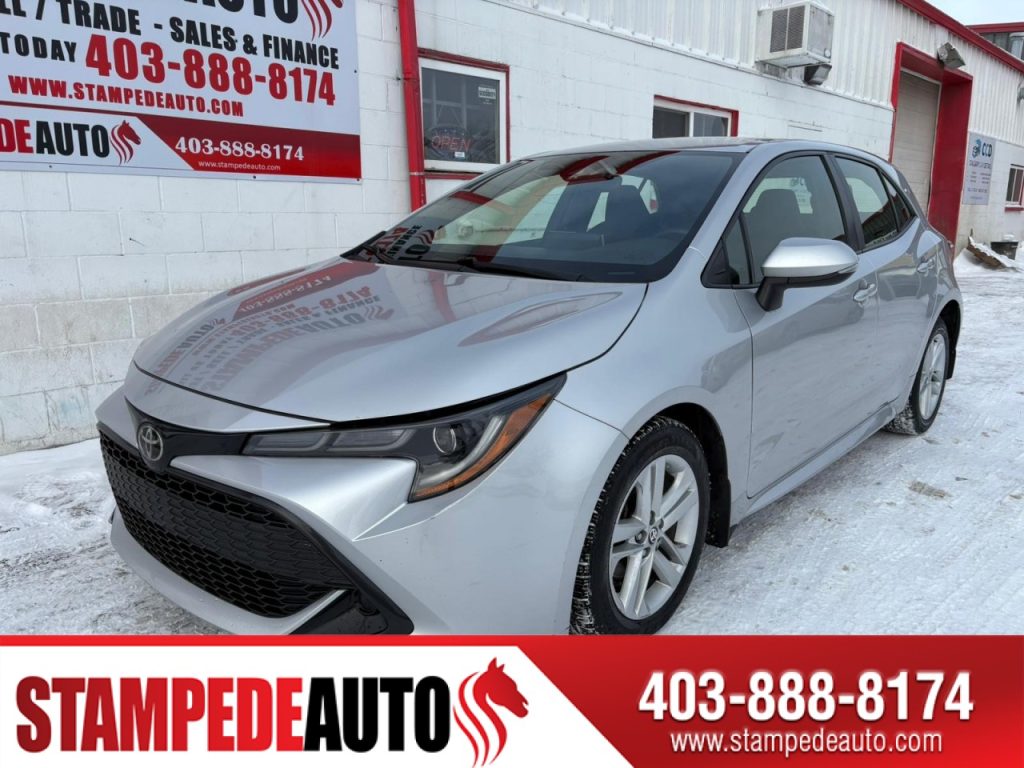 2019 Toyota Corolla Hatchback SE | AUTOMATIC | HEATED SEATS | CVT | HATCHBACK | ALLOY WHEELS | BLUETOOTH | Stampede Auto