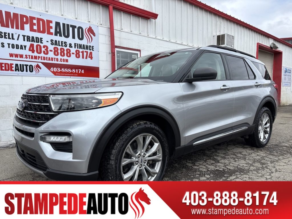 2020 Ford Explorer XLT | 4WD | LEATHER HEATED SEATS | 7 PASSENGER | Stampede Auto