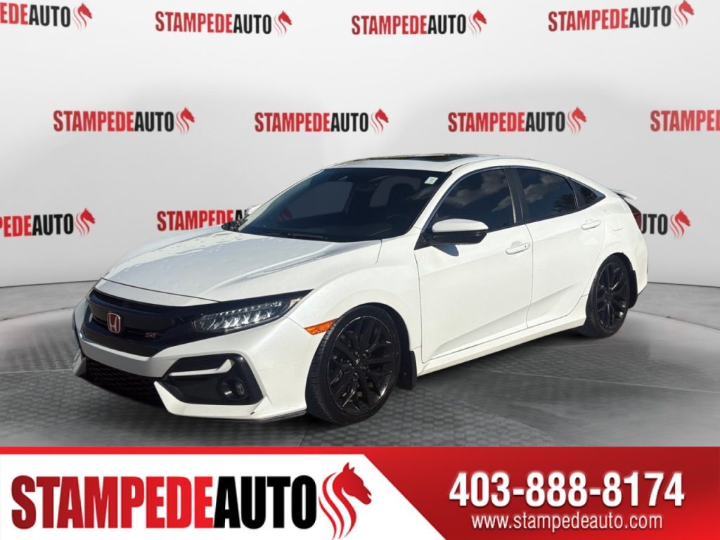2020 Honda Civic Si Sedan Si | 6 SPEED | HEATED SEATS | SUNROOF | USB | BLUETOOTH | 4 DOOR | Stampede Auto