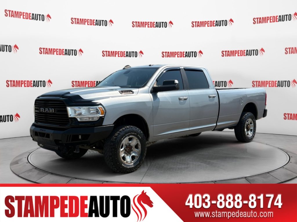 2020 Ram 3500 Big Horn | CUMMINS | 4X4 | LONG BOX | TOW PACKAGE | POWER SEAT | USB | CREW CAB | BLUETOOTH | Stampede Auto