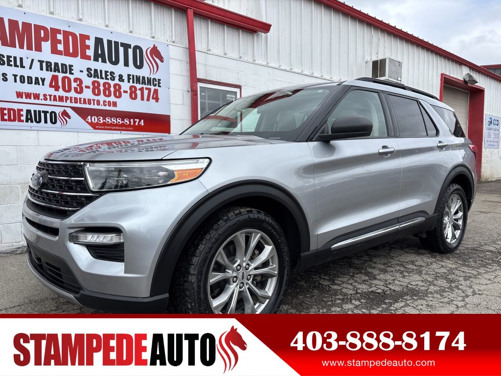 2020 Ford Explorer XLT | 4WD | LEATHER HEATED SEATS | 7 PASSENGER | Stampede Auto