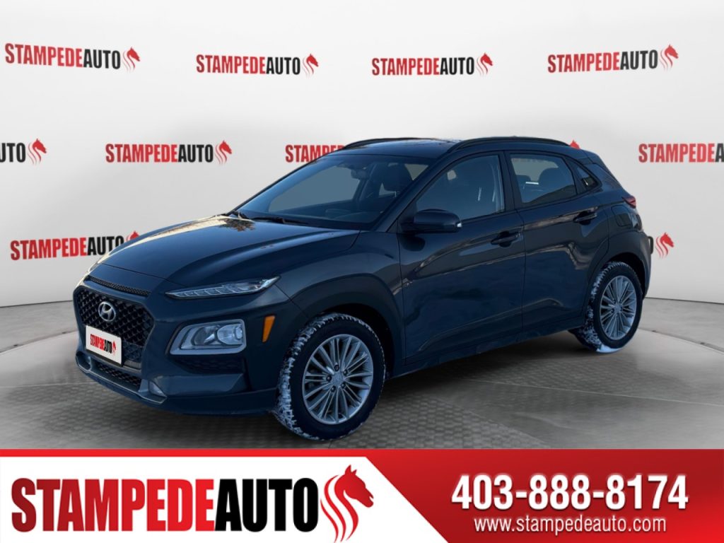 2021 Hyundai Kona Preferred | AUTOMATIC | HEATED SEATS | HEATED STEERING WHEEL | POWER WINDOWS AND LOCKS | TOUCH SCREEN | BLUETOOTH | USB PORT | PUSH BUTTON START | KEYLESS ENTRY | STEERING WHEEL CONTROLS | Stampede Auto