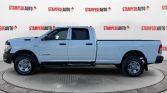 2021 Ram 3500 Tradesman | 4X4 | V8 | LONG BOX | CREW CAB | REMOTE START | SPRAY IN BED LINER | STEERING WHEEL CONTROLS | BLUETOOTH | USB PORTS | STEP BARS | TRAILER BRAKE | Stampede Auto