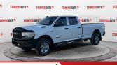 2021 Ram 3500 Tradesman | 4X4 | V8 | LONG BOX | CREW CAB | REMOTE START | SPRAY IN BED LINER | STEERING WHEEL CONTROLS | BLUETOOTH | USB PORTS | STEP BARS | TRAILER BRAKE | Stampede Auto