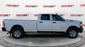 2021 Ram 3500 Tradesman | 4X4 | V8 | LONG BOX | CREW CAB | REMOTE START | SPRAY IN BED LINER | STEERING WHEEL CONTROLS | BLUETOOTH | USB PORTS | STEP BARS | TRAILER BRAKE | Stampede Auto