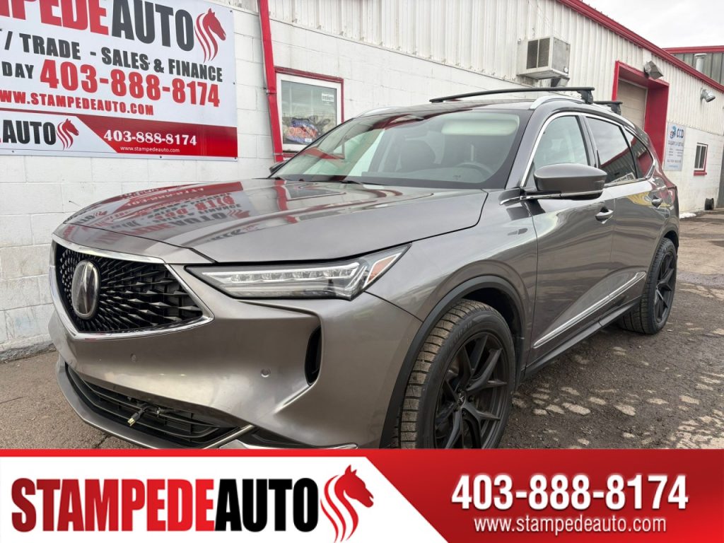 2022 Acura MDX TECH | 7 PASSENGER | AWD | EXTRA RIMS AND TIRES | BLUETOOTH | LEATHER | Stampede Auto