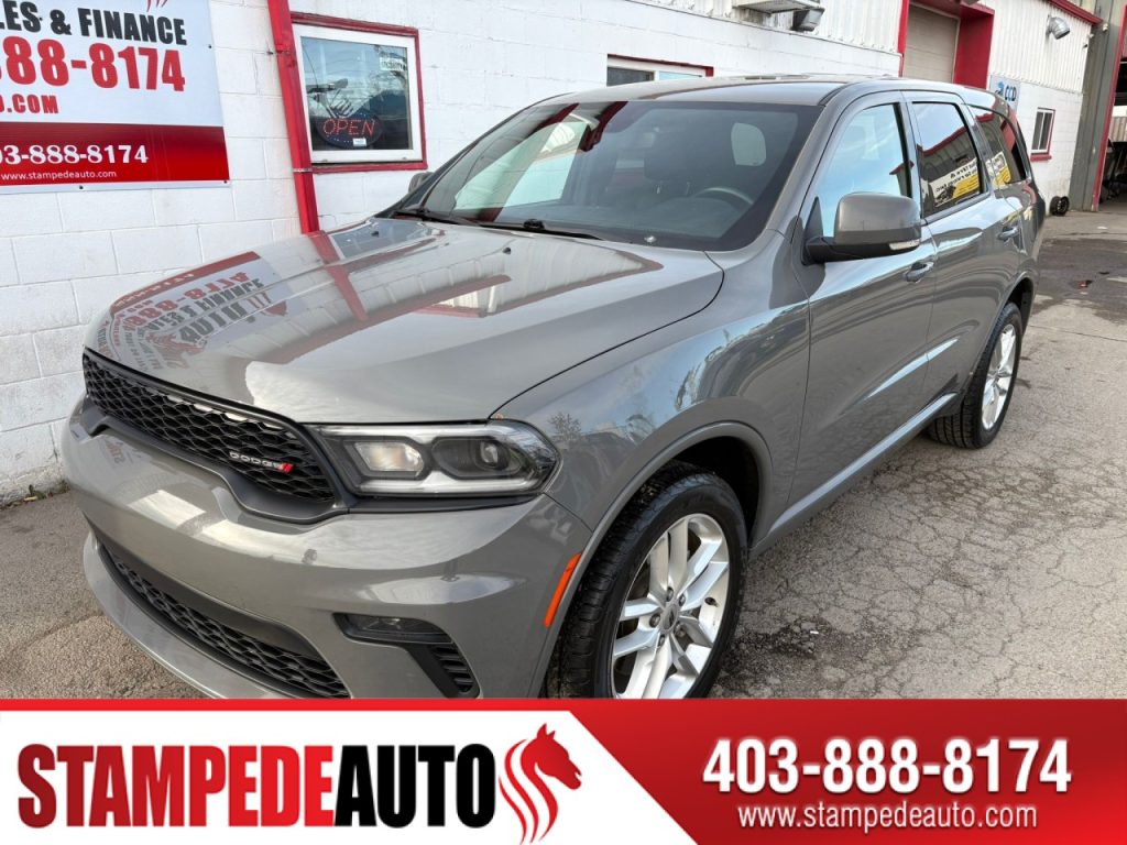 2022 Dodge Durango GT | DUAL CLIMATE | HEATED SEATS | HEATED STEERING WHEEL | 4X4 | POWER SEAT | BLUETOOTH | USB | Stampede Auto