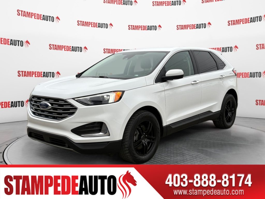 2022 Ford Edge SEL | AWD | LEATHER | BIG SCREEN | POWER SEAT | HEATED SEATS | HEATED STEERING WHEEL | BLUETOOTH | USB CONNECTION | Stampede Auto