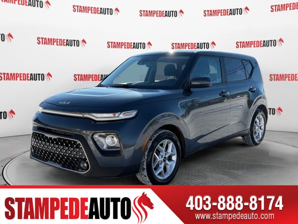 2022 Kia Soul EX+ | HEATED SEATS | HEATED STEERING WHEEL | BLUETOOTH | USB PORTS | STEERING WHELL CONTROLS | VERY LOW MILEAGE | Stampede Auto