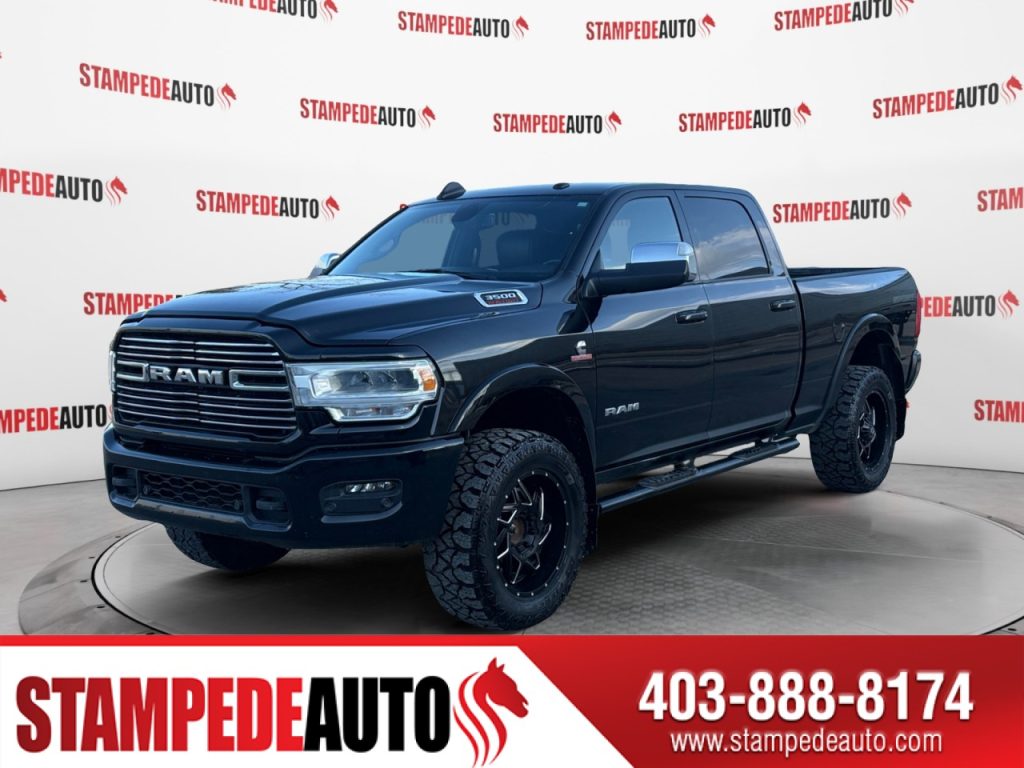 2022 Ram 3500 LARAMIE | 4X4 | LIFTED | LEATHER | SUNROOF | CUMMINS | DIESEL | Stampede Auto