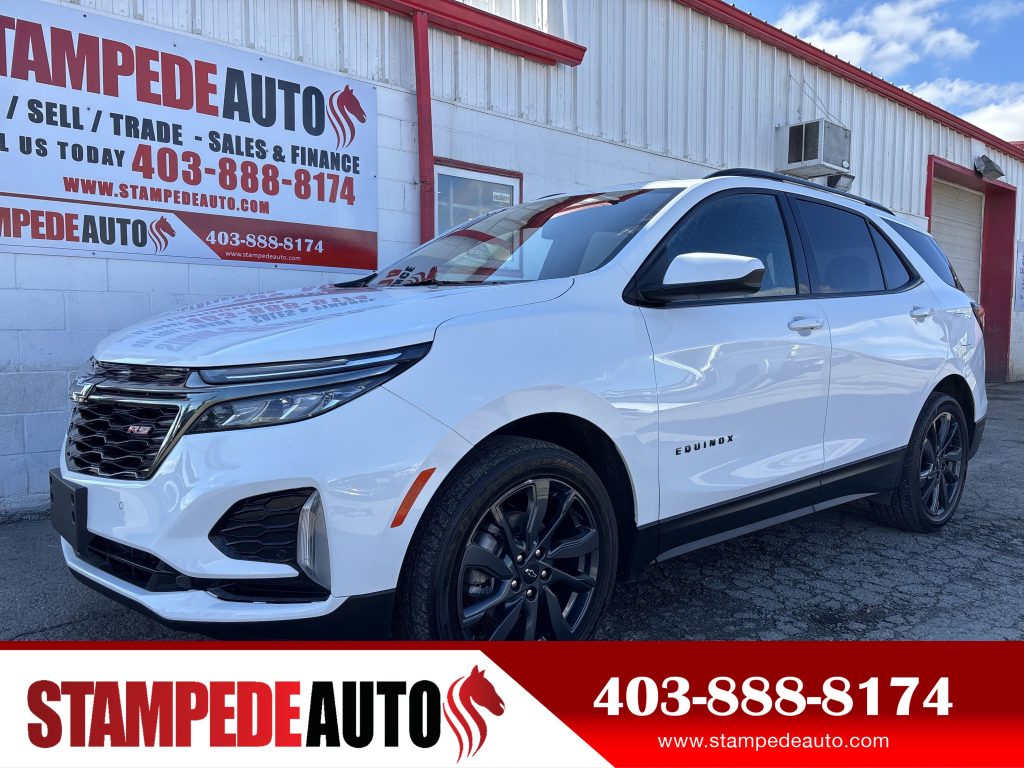 2022 Chevrolet EQUINOX RS | AWD | LEATHER HEATED SEATS | SUNROOF | Stampede Auto