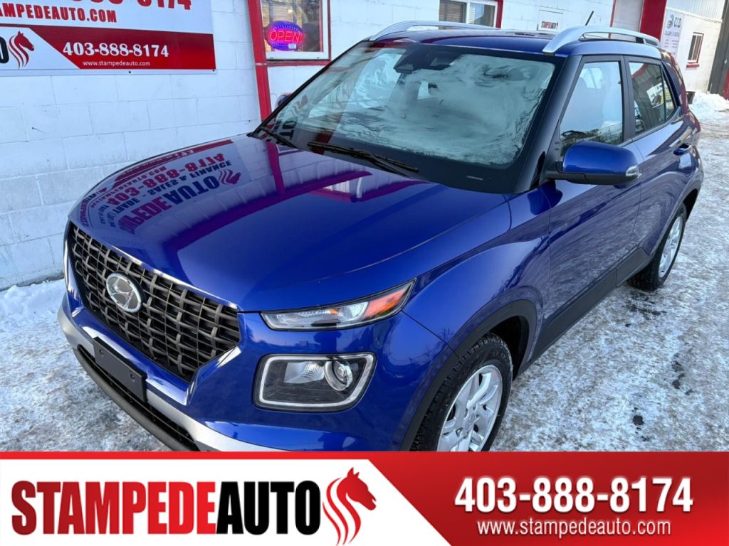 2023 Hyundai Venue Ultimate | AUTOMATIC | HEATED SEATS | HEATED STEERING WHEEL | BLUETOOTH | CVT | Stampede Auto