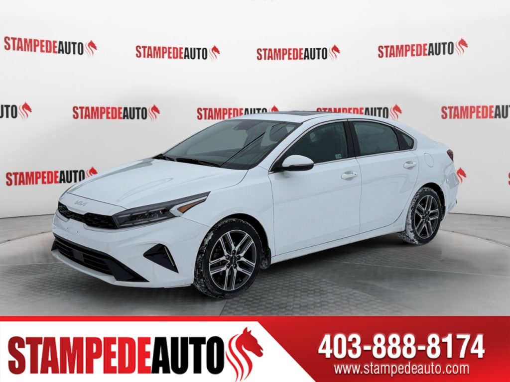 2023 Kia Forte EX+ | REMOTE START | HEATED SEATS | HEATED STEERING WHEEL | BLUETOOTH | DUAL CLIMATE CONTROL | WIRE CELL PHONE CHARGER | USB PORTS | PUSH BUTTON START | STEERING WHEEL CONTROLS | Stampede Auto