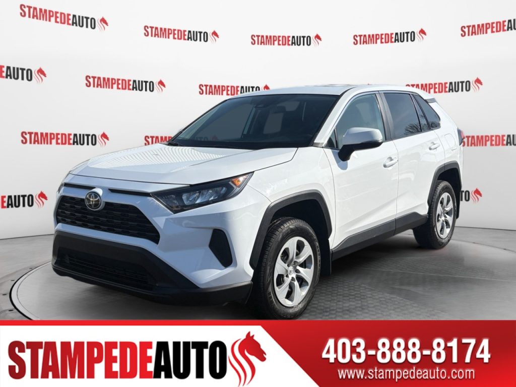 2023 Toyota Rav4 LE | AWD | BLUETOOTH | HEATED SEATS | STEERING WHEEL CONTROLS | Stampede Auto
