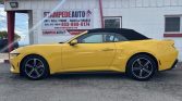 2024 Ford Mustang EcoBoost Convertible 2.3L YELLOW SPLASH EXTERIOR HEATED SEATS | Stampede Auto