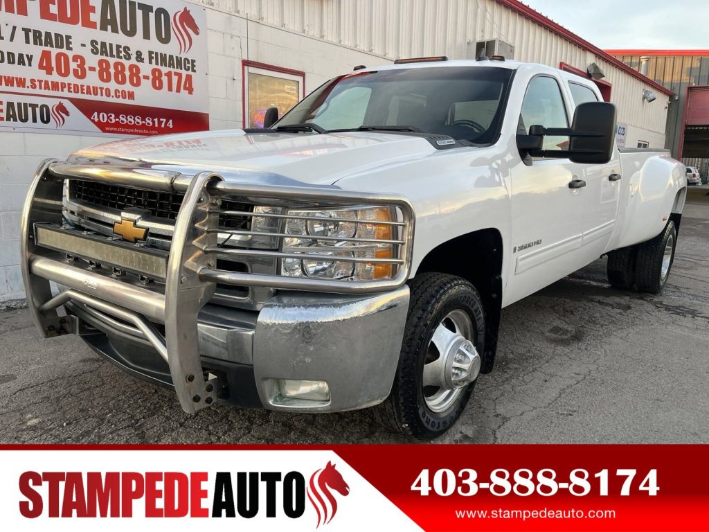 2009 Chevrolet Silverado 3500HD DUALLY DURAMAX 6.6L DIESEL 4X4 8 FOOT BED CREW CAB | Stampede Auto