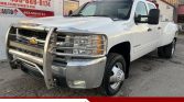 2009 Chevrolet Silverado 3500HD DUALLY DURAMAX 6.6L DIESEL 4X4 8 FOOT BED CREW CAB | Stampede Auto