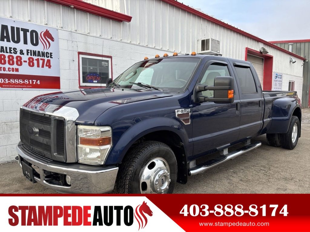 2010 Ford Super Duty F-350 DRW XLT | CREW CAB | 8 FOOT BOX | DIESEL | FIFTH WHEEL SETUP | Stampede Auto