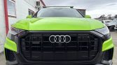 2019 Audi Q8 TECHNIK | QUATTRO | LIME GREEN WRAP | 22 INCH WHEEL | REAR WHEEL STEER | HEATED AND COOLED SEATS | Stampede Auto