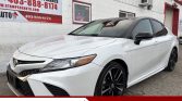 2019 Toyota Camry XSE | RED LEATHER INTERIOR | HEATED SEATS | SUNROOF | LOW KMS | Stampede Auto