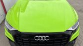 2019 Audi Q8 TECHNIK | QUATTRO | LIME GREEN WRAP | 22 INCH WHEEL | REAR WHEEL STEER | HEATED AND COOLED SEATS | Stampede Auto