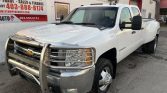 2009 Chevrolet Silverado 3500HD DUALLY DURAMAX 6.6L DIESEL 4X4 8 FOOT BED CREW CAB | Stampede Auto