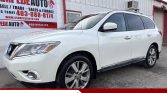2016 Nissan Pathfinder PLATINUM | 4WD | 6 PASSENGER | CAPTAIN CHAIRS | REAR DVDS | SUNROOF | Stampede Auto